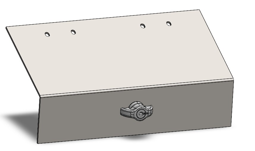Tractor Toolbox - Minimalistic lid design